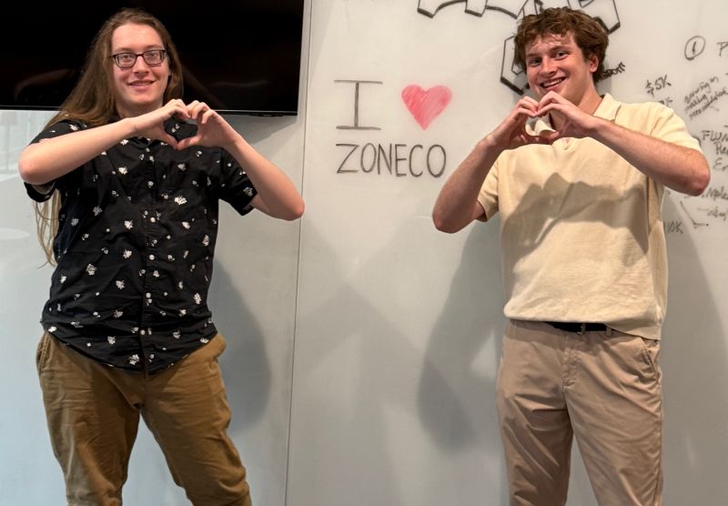 ZoneCo's 2026 summer co-ops in the Over-the-Rhine office