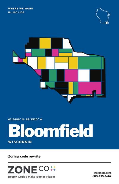 Poster: Bloomfield, Wisconsin