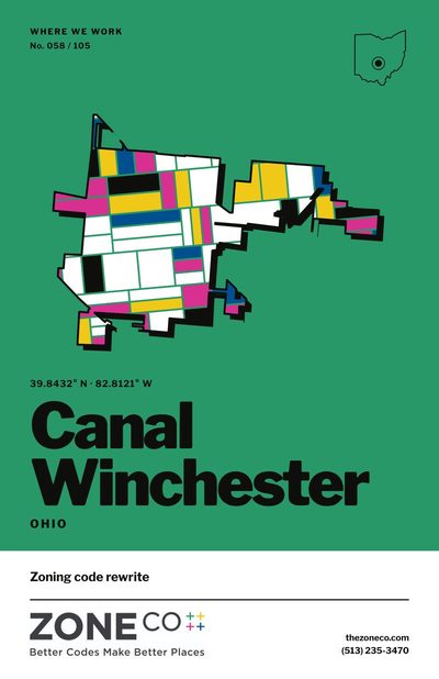 Poster: Canal Winchester, Ohio