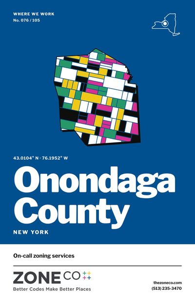 Poster: Onondaga County, New York